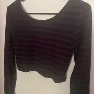 Stripped crop top